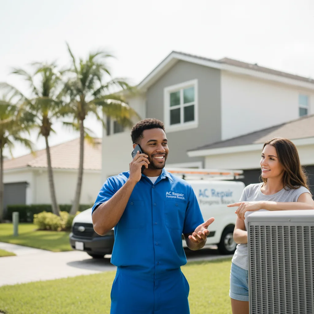 AC Repair Pompano Beach customer support in Ore City